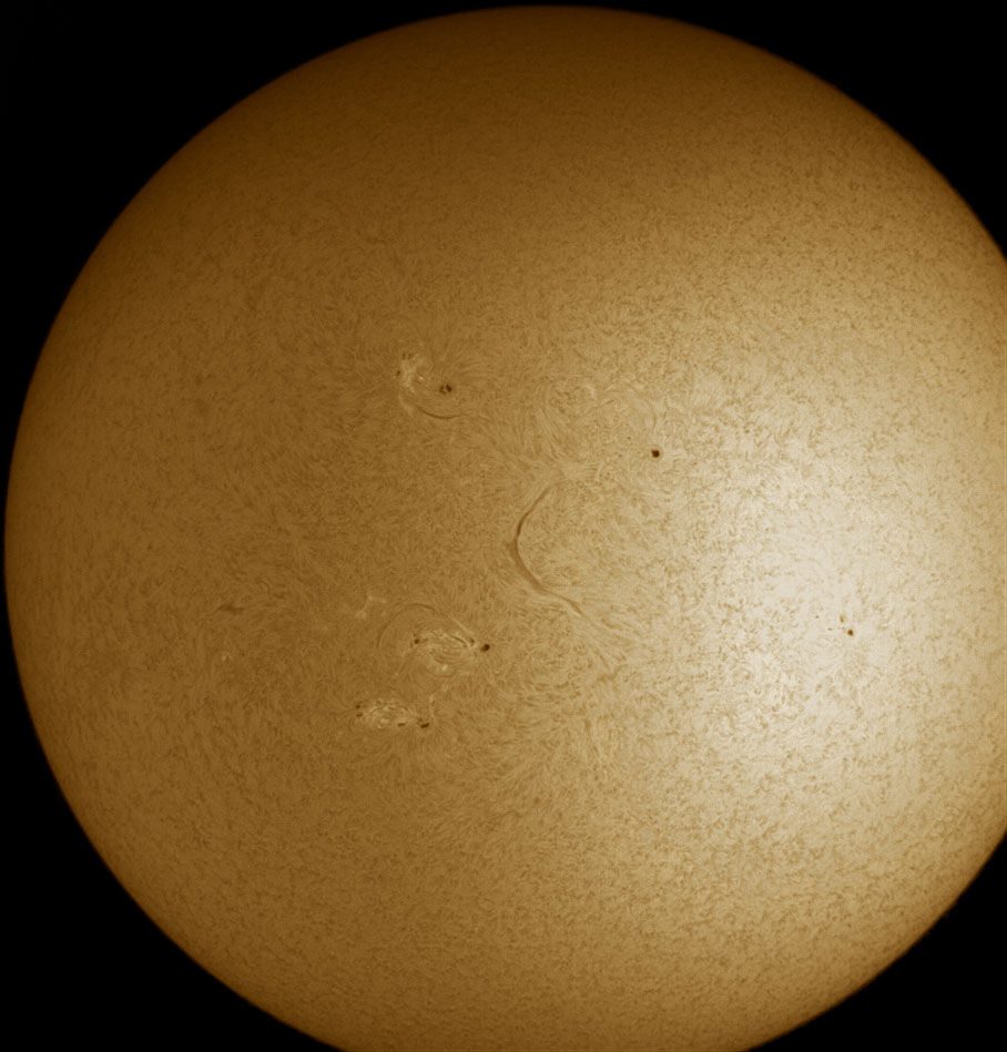 Solar Surface Hydrogen 1
